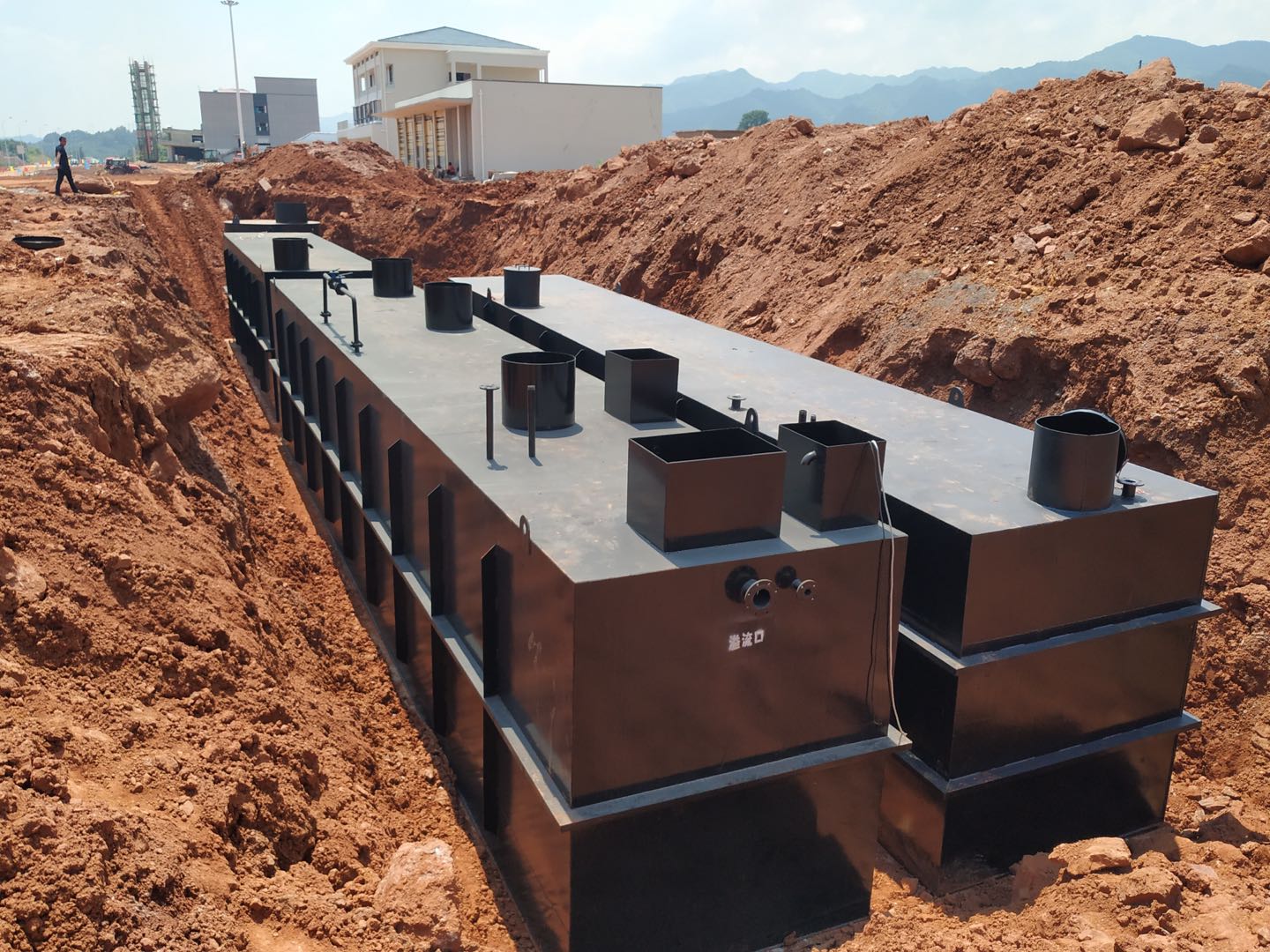 全自動地埋式污水處理設(shè)備 全自動地埋式污水處理設(shè)備